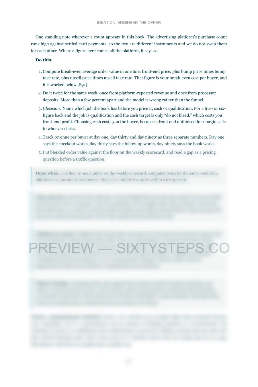 Preview page 3 from Ideation: engineer the offer